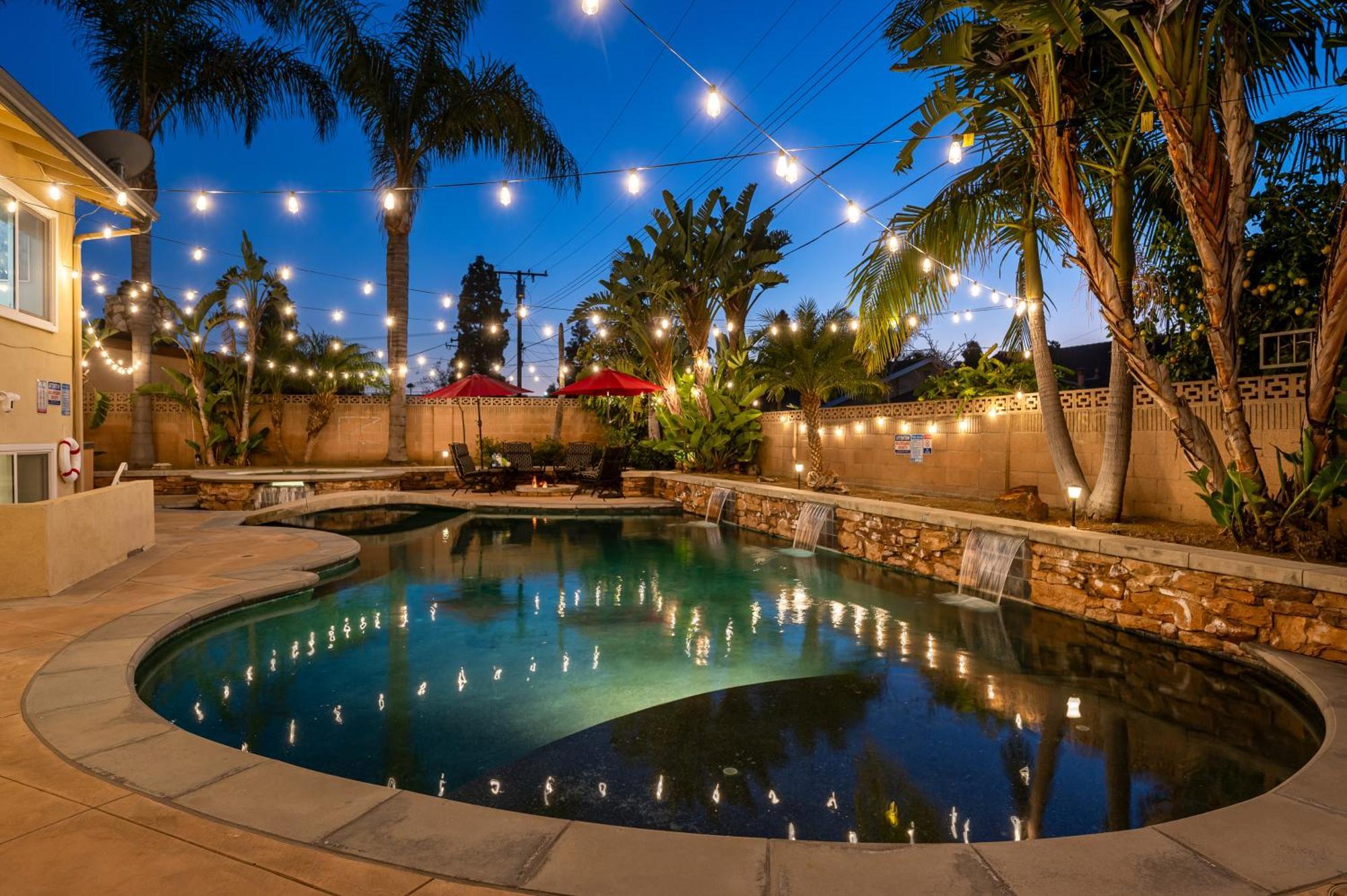 Amazing Modern Pool House Near Disneyland Anaheim Eksteriør bilde